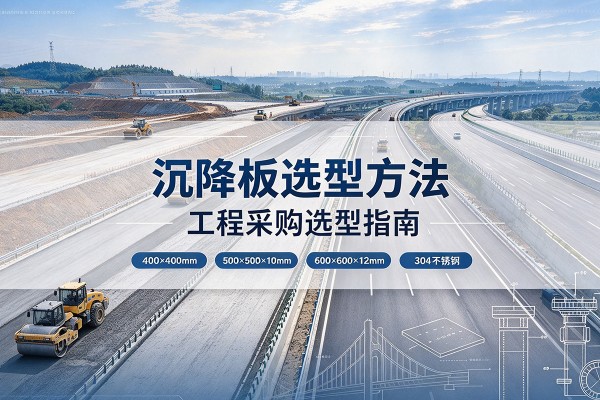 红桥区沉降板选择方法