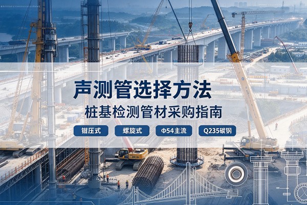 红桥区声测管选型标准