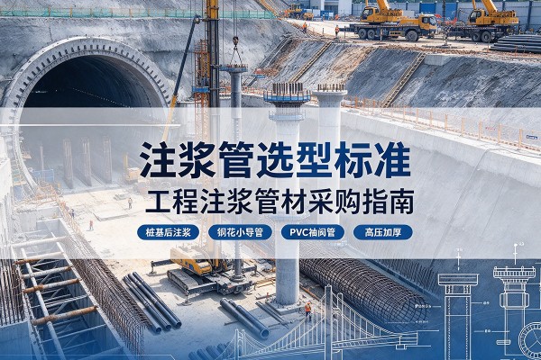 红桥区注浆管选型标准