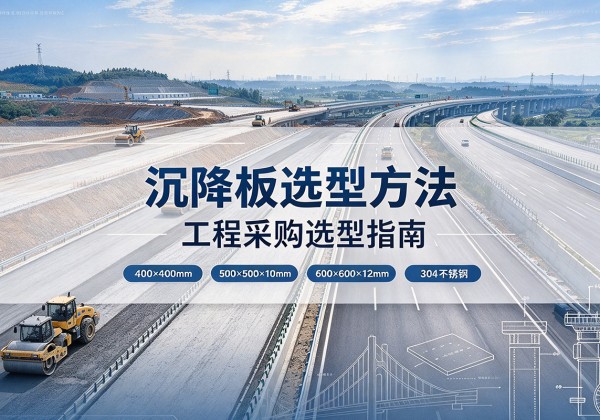 红桥区沉降板选择方法